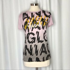 Vivienne Westwood Anglomania Ombré Anglomaniac t-shirt organic cotton Medium